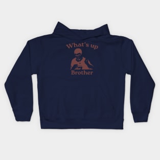 What's up brother sketch meme, Funny Meme, Sketch streamer Kids Hoodie